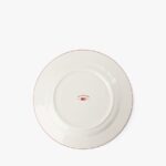 Gold Rimmed Glass Charger Plates